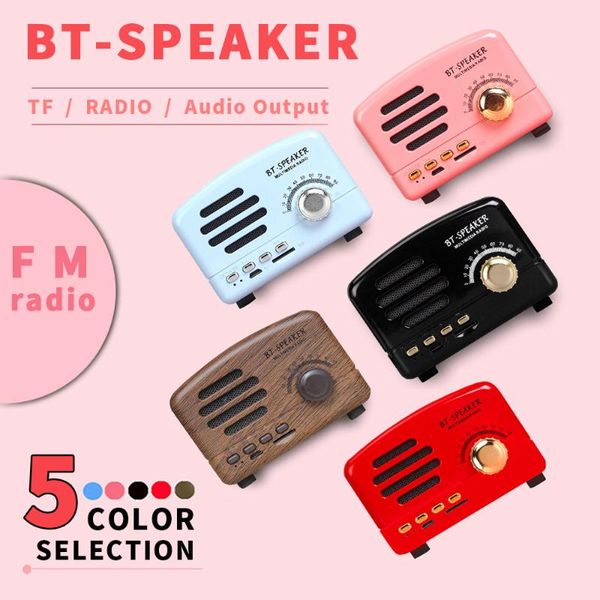 bluetooth wireless speaker retro mini portable loudspeaker cute gift radio audio portable outdoor sound box tf card music player
bluetooth wireless speaker retro mini portable loudspeaker cute gift radio audio portable outdoor sound box tf card music player
