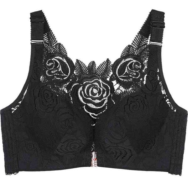 underwear women front button rose bra gather adjustment underwireless underwear big size plus size bra 95d 210728, Red;black
underwear women front button rose bra gather adjustment underwireless underwear big size plus size bra 95d 210728, Red;black