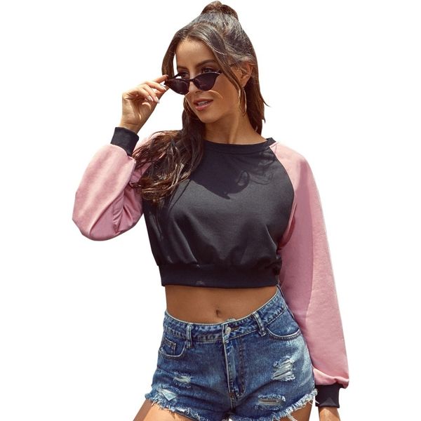 2021 korean crop hoodies sweatshirts new autumn o-neck long sleeve patchwork pullover short women sweatshirt kawaii 5gwa, Black
2021 korean crop hoodies sweatshirts new autumn o-neck long sleeve patchwork pullover short women sweatshirt kawaii 5gwa, Black