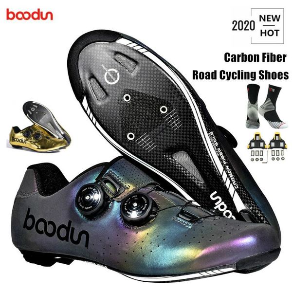 cycling footwear 2021 road shoes pochromism vamp carbon fiber ultralight self-locking professional bicycle racing, Black
cycling footwear 2021 road shoes pochromism vamp carbon fiber ultralight self-locking professional bicycle racing, Black