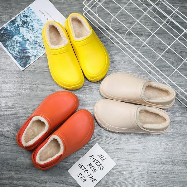 slippers waterproof non-slip home winter warm women indoor cotton non-slips men shoes soft couples, Black
slippers waterproof non-slip home winter warm women indoor cotton non-slips men shoes soft couples, Black
