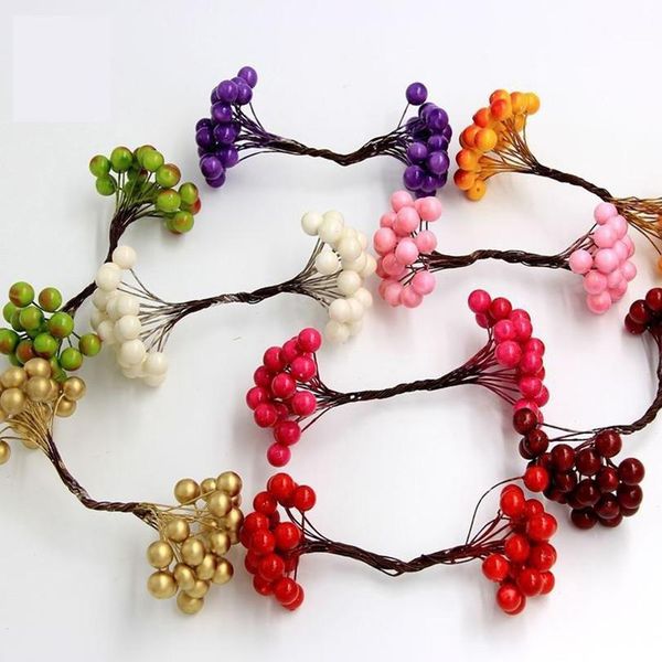 40pcs mini artificial flower fruit stamens cherry christmas plastic pearl berries for wedding diy gift box decorated qylgop
40pcs mini artificial flower fruit stamens cherry christmas plastic pearl berries for wedding diy gift box decorated qylgop