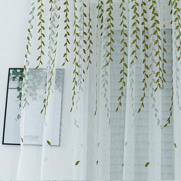 curtain & drapes natural embroidered voile and curtains weeping leaves design for kids room window treatment drapery semi sheer t
curtain & drapes natural embroidered voile and curtains weeping leaves design for kids room window treatment drapery semi sheer t