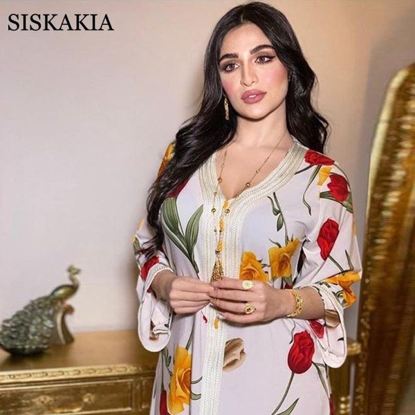casual dresses siskakia white floral abaya dress for women fashion ribbon v neck long sleeve arabic dubai muslim turkey clothes plus size 20, Black;gray
casual dresses siskakia white floral abaya dress for women fashion ribbon v neck long sleeve arabic dubai muslim turkey clothes plus size 20, Black;gray