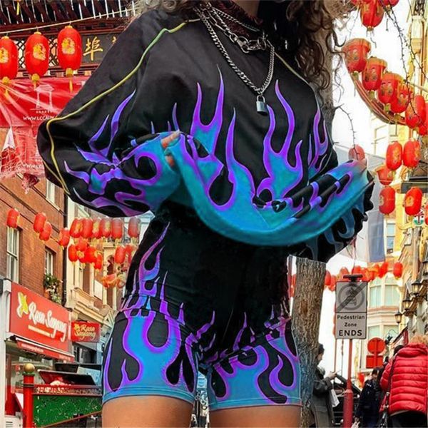 women streetwear flaming print loose pullover hoodies autumn fashion o neck long sleeve sweatshirt hoodie tee streetwear, Gray
women streetwear flaming print loose pullover hoodies autumn fashion o neck long sleeve sweatshirt hoodie tee streetwear, Gray