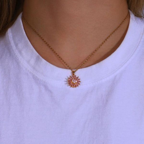 chains stonefans fashion cute rotatable pendant gold alloy link chain necklace simple clavicle for women party jewelry, Silver
chains stonefans fashion cute rotatable pendant gold alloy link chain necklace simple clavicle for women party jewelry, Silver