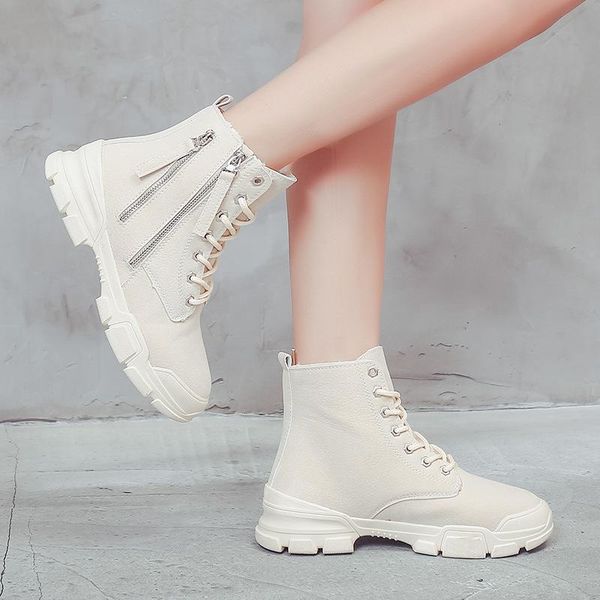 boots shoes women tooling high lace-up flat ankle wear resistant antiskid retro solid quality female footwear, Black
boots shoes women tooling high lace-up flat ankle wear resistant antiskid retro solid quality female footwear, Black