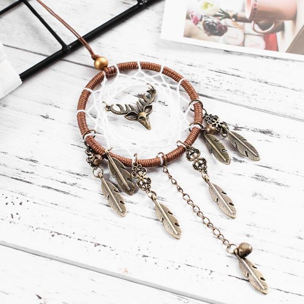 decorative objects & figurines retro alloy hanging dreamcatcher stylish ornament pendant indoor adornment for home living room (brown)
decorative objects & figurines retro alloy hanging dreamcatcher stylish ornament pendant indoor adornment for home living room (brown)