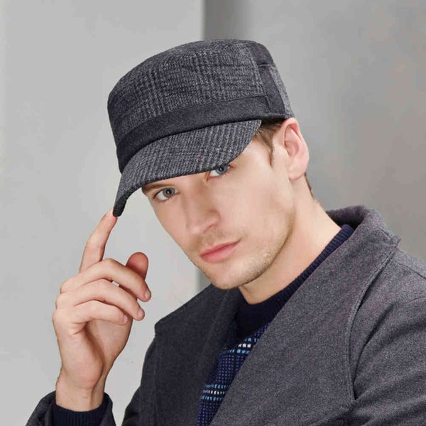 hat carmon hat men's autumn and winter wool woolen versatile flat riding leisure warm short brimmed duck tongue, Blue;gray
hat carmon hat men's autumn and winter wool woolen versatile flat riding leisure warm short brimmed duck tongue, Blue;gray