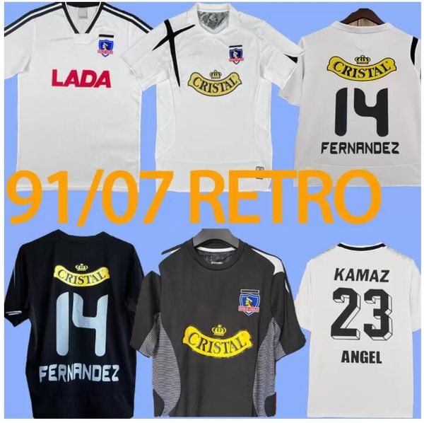 colo colo retro 2006 soccer jerseys argentina csd home white away black vintage 2007 camiseta de fútbol classic 06 07 #14 fernrndez football, Black;yellow
colo colo retro 2006 soccer jerseys argentina csd home white away black vintage 2007 camiseta de fútbol classic 06 07 #14 fernrndez football, Black;yellow