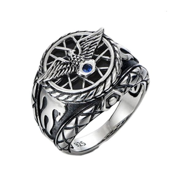 2021 new real solid s925 pure sier flying eagle for manretro personality mighty single men ring 95en, Silver
2021 new real solid s925 pure sier flying eagle for manretro personality mighty single men ring 95en, Silver