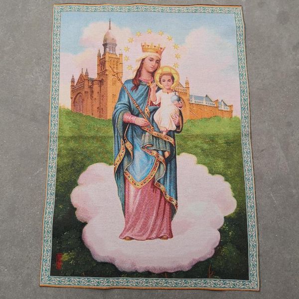 other arts and crafts catholic sheshan brocade painting hanging statue of our lady blessing
other arts and crafts catholic sheshan brocade painting hanging statue of our lady blessing