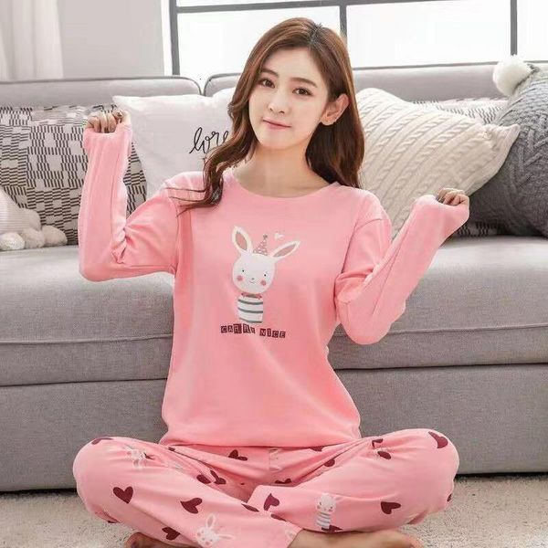 spring pyjamas set for women carton cute long sleeve +pants two pieces ladies nightwear sleepwear, Black;red
spring pyjamas set for women carton cute long sleeve +pants two pieces ladies nightwear sleepwear, Black;red