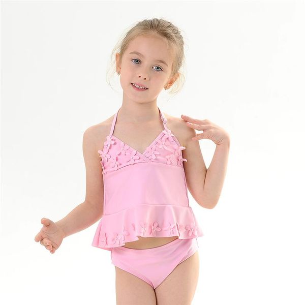 two-piece suits 2021 children's sewing flowers cover belly split swimsuit solid color ruffle
two-piece suits 2021 children's sewing flowers cover belly split swimsuit solid color ruffle