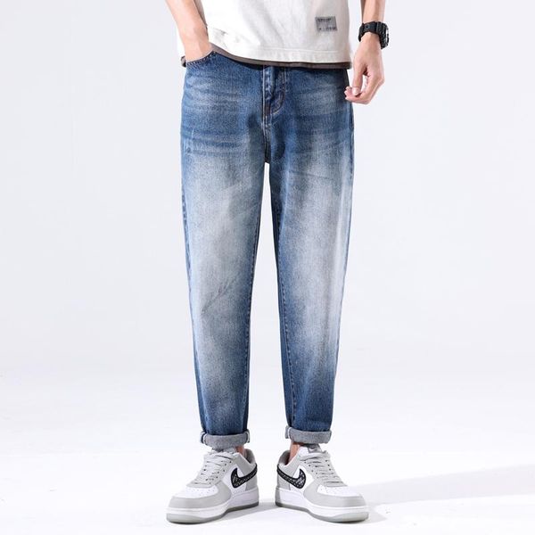 men's jeans men's light blue loose fit baggy pants wide leg 2021 summer harem mens clothes casual male denim trousers
men's jeans men's light blue loose fit baggy pants wide leg 2021 summer harem mens clothes casual male denim trousers