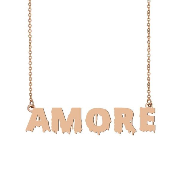 pendant necklaces amoré name necklace , cool bloody art for halloween and santa's day jewelry gift kids boys girls, Silver
pendant necklaces amoré name necklace , cool bloody art for halloween and santa's day jewelry gift kids boys girls, Silver