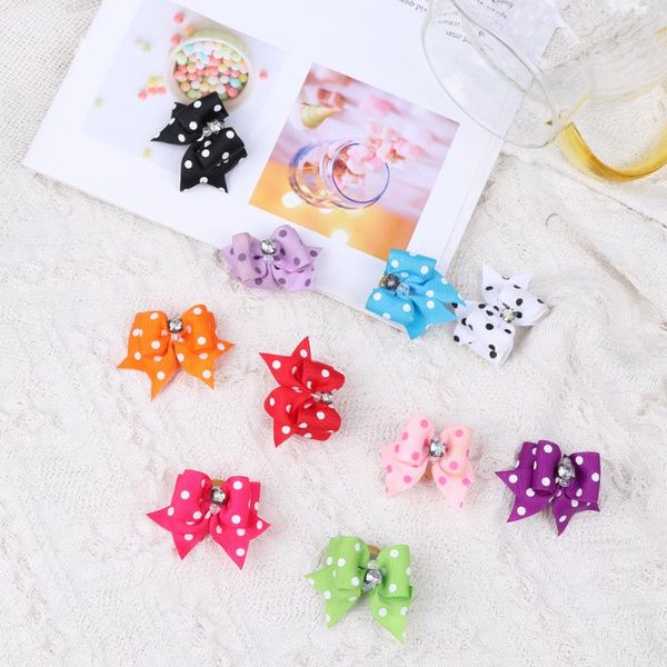 10pcs beautiful bowknot pet headdress elastic dog hair band puppy hair tie cloth ring (lively type)
10pcs beautiful bowknot pet headdress elastic dog hair band puppy hair tie cloth ring (lively type)