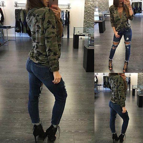 women camouflage shirt 2021 army style long sleeve hollow out bust tie up halter neck blouses camisa masculina loose blouse, White
women camouflage shirt 2021 army style long sleeve hollow out bust tie up halter neck blouses camisa masculina loose blouse, White