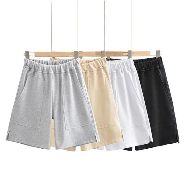 women's shorts bradely michelle 2021 arrival women loose causal solid split a little for ladies comfortable streetwear, White;black
women's shorts bradely michelle 2021 arrival women loose causal solid split a little for ladies comfortable streetwear, White;black