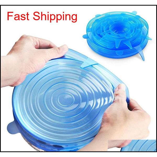 6pcs/set sile stretch suction pot lids reusable fresh keeping wrap universal seal lid pan cover ser c jllelo comb2010
6pcs/set sile stretch suction pot lids reusable fresh keeping wrap universal seal lid pan cover ser c jllelo comb2010