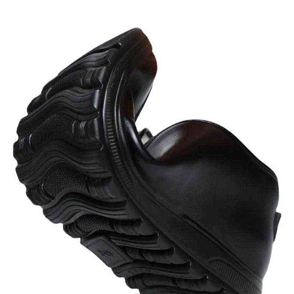 warm men's shoes 2021 autumn and winter casual business work comfortable low pu, Black
