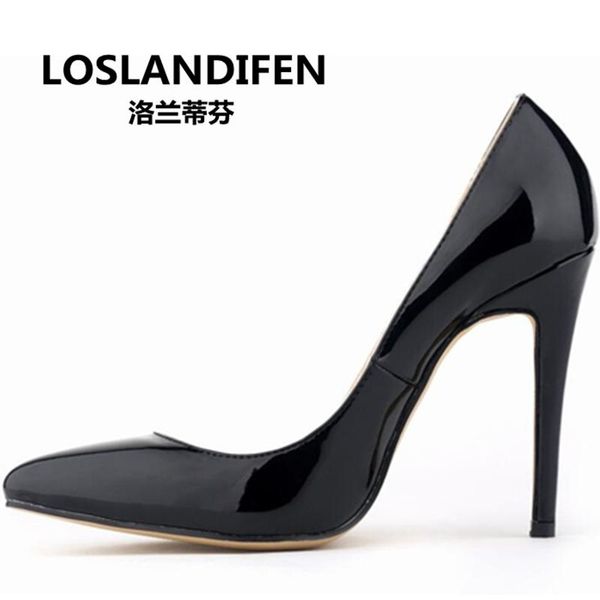 dress shoes candy color 11cm classic heels, women's all-match big size concise party heels office lady pumps 34-42, Black
dress shoes candy color 11cm classic heels, women's all-match big size concise party heels office lady pumps 34-42, Black