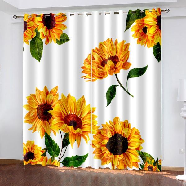 curtain & drapes customized size luxury blackout 3d window curtains for living room oil painting sunflower decoration
curtain & drapes customized size luxury blackout 3d window curtains for living room oil painting sunflower decoration