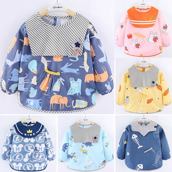 children's cover pure cotton waterproof long sleeve reverse drsing baby eating cloth apron children's nursery autumn and winter
children's cover pure cotton waterproof long sleeve reverse drsing baby eating cloth apron children's nursery autumn and winter