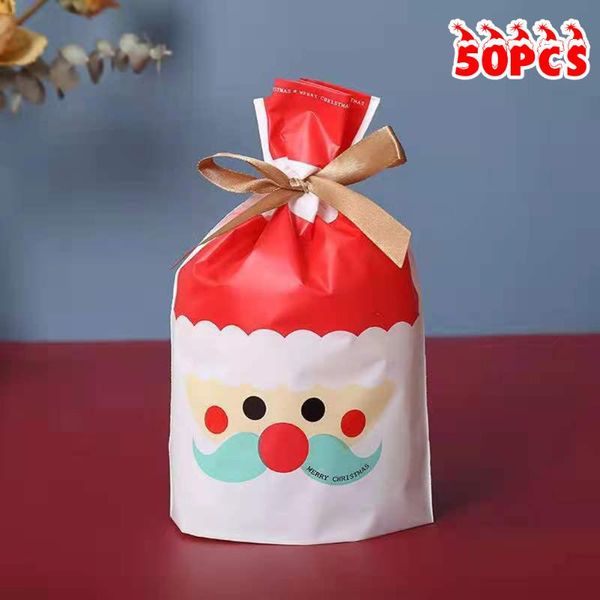 storage bags 50pcs christmas gift bag with drawstring reusable wrapping pouch suitable for packaging paper
storage bags 50pcs christmas gift bag with drawstring reusable wrapping pouch suitable for packaging paper