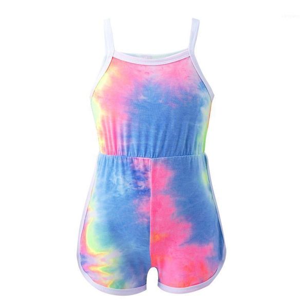 running sets fashion kids girls one piece bodysuit casual tie dye print clothing sleeveless high waist shorts bottom cotton jumpsuit gym wea, Black;blue
running sets fashion kids girls one piece bodysuit casual tie dye print clothing sleeveless high waist shorts bottom cotton jumpsuit gym wea, Black;blue