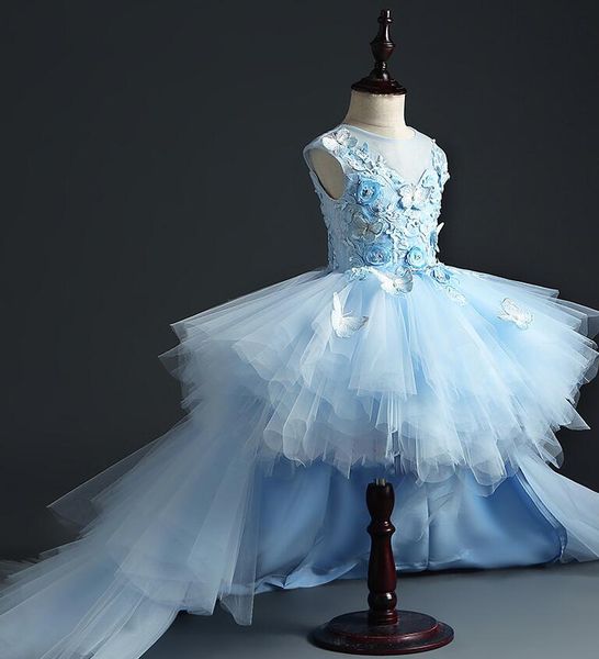girl's dresses long trailing blue tulle girls pageant dress flower girl for wedding floral party princess first communion gowns, Red;yellow
girl's dresses long trailing blue tulle girls pageant dress flower girl for wedding floral party princess first communion gowns, Red;yellow