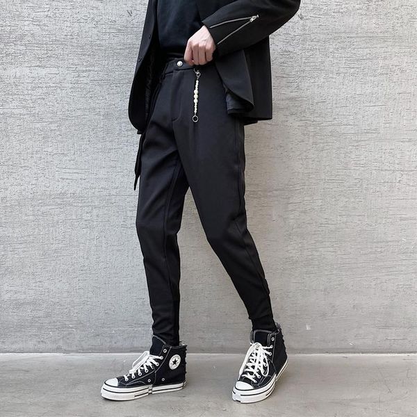 men's pants small foot pencil spring and autumn classic dark casual versatile fashion large size, Black
men's pants small foot pencil spring and autumn classic dark casual versatile fashion large size, Black
