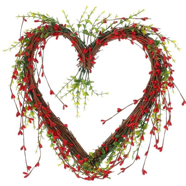decorative flowers & wreaths berry heart-shaped wreath valentines wall decoration wedding party pendant
decorative flowers & wreaths berry heart-shaped wreath valentines wall decoration wedding party pendant