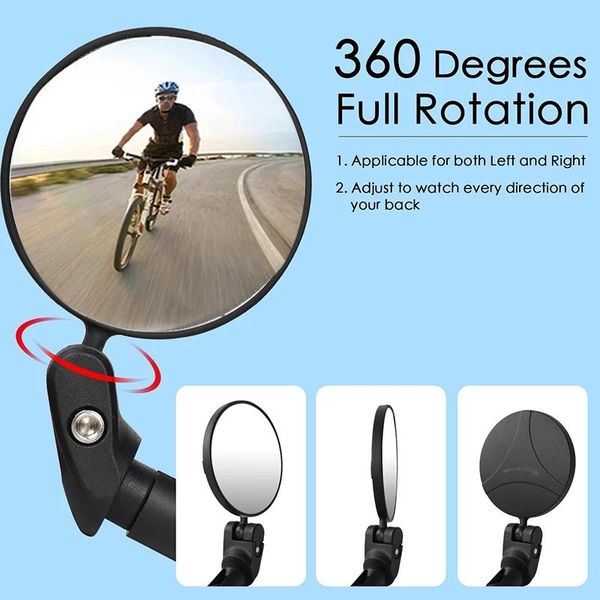 bike groupsets 360 degree adjustable bicycle rearview mirror safety parking super wide angle handlebar accessories
bike groupsets 360 degree adjustable bicycle rearview mirror safety parking super wide angle handlebar accessories