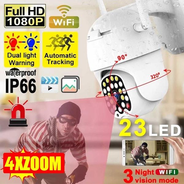 cameras 1080p ptz speed dome wifi ip camera outdoor 8x zoom detector wireless two-way audio 5mp home security night cctv
cameras 1080p ptz speed dome wifi ip camera outdoor 8x zoom detector wireless two-way audio 5mp home security night cctv