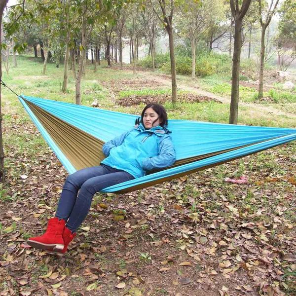 new 320cm*200cm two persons hammock swing sleeping bed outdoor camping travel survival hammock portable
new 320cm*200cm two persons hammock swing sleeping bed outdoor camping travel survival hammock portable