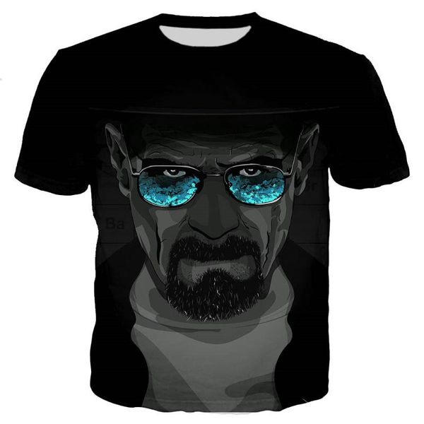men's t-shirts breaking bad tv series men/women fashion cool 3d printed casual style tshirt streetwear oversize, White;black
men's t-shirts breaking bad tv series men/women fashion cool 3d printed casual style tshirt streetwear oversize, White;black