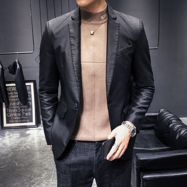 5xl size large europe thin black fitting blazers of men soft blazer spring ceket 2021 trends leather winter clothes 9u4n, White;black
5xl size large europe thin black fitting blazers of men soft blazer spring ceket 2021 trends leather winter clothes 9u4n, White;black