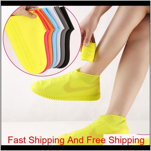 reusable waterproof sile shoes cover rainproof boots non-slip overshoes thick wear-resistant portable qylxkk sports2010
reusable waterproof sile shoes cover rainproof boots non-slip overshoes thick wear-resistant portable qylxkk sports2010