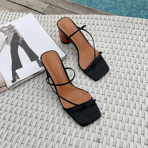 slippers woman flip flops female square heels slides women shoes ladies toe high footwear summer, Black
slippers woman flip flops female square heels slides women shoes ladies toe high footwear summer, Black