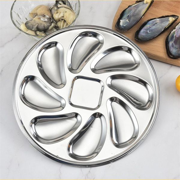 dishes & plates restaurant grill bar stainless steel oyster plate seafood kitchen tool buffet western tableware
dishes & plates restaurant grill bar stainless steel oyster plate seafood kitchen tool buffet western tableware