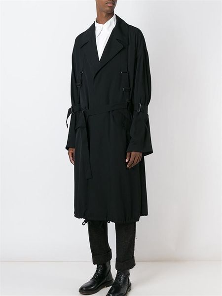 men's trench coats autumn and winter style lapel solid color woolen coat waist binding design fashion single breasted long, Tan;black
men's trench coats autumn and winter style lapel solid color woolen coat waist binding design fashion single breasted long, Tan;black