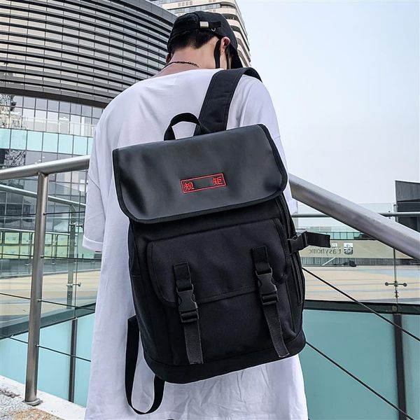 backpack 's fashion trend 2021 korean ins female brand personality casual flip school bag
backpack 's fashion trend 2021 korean ins female brand personality casual flip school bag
