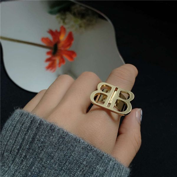 hbp fashion japanese korean new metal smooth face with fashionable letter wide open middle and index finger ring female, Silver
hbp fashion japanese korean new metal smooth face with fashionable letter wide open middle and index finger ring female, Silver