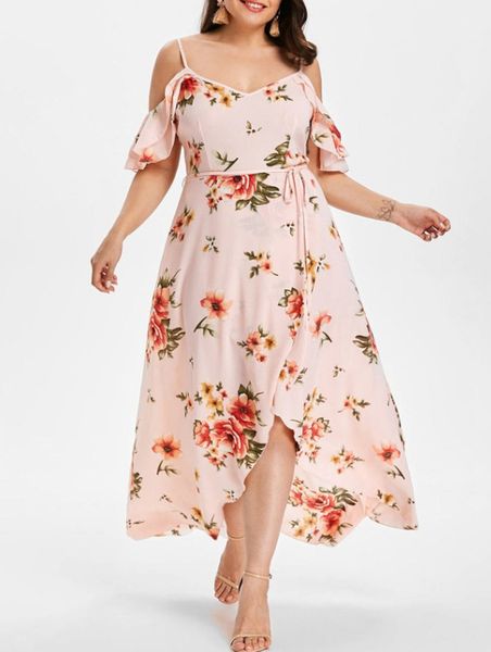 2021 new fashion plus size women casual short sleeve cold shoulder boho flower print long dress, Black;gray
2021 new fashion plus size women casual short sleeve cold shoulder boho flower print long dress, Black;gray