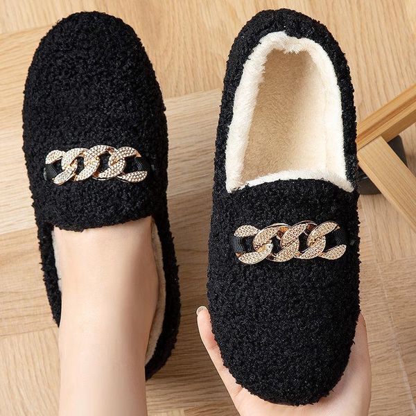 slippers house fuzzy slipper women winter fur contton warm plush non skid grip indoor home fluffy lazy female sparkling embroidery shoes, Black
slippers house fuzzy slipper women winter fur contton warm plush non skid grip indoor home fluffy lazy female sparkling embroidery shoes, Black