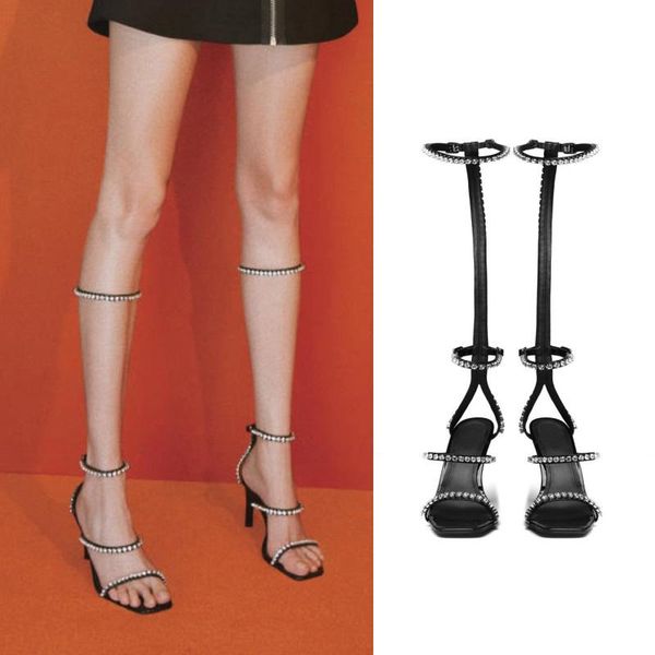 high heel gladiator sandals women stripper heels romanas sandalias de las mujeres rhinestone sandals for women summer shoes, Black
high heel gladiator sandals women stripper heels romanas sandalias de las mujeres rhinestone sandals for women summer shoes, Black