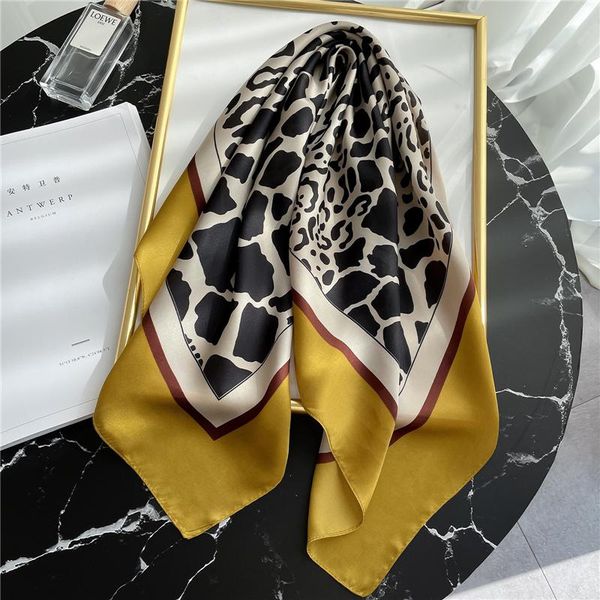 scarves 2021 summer leopard silk scarf women bandana fashion print neck hairband spring shawl wrap female foulard neckerchief, Blue;gray
scarves 2021 summer leopard silk scarf women bandana fashion print neck hairband spring shawl wrap female foulard neckerchief, Blue;gray