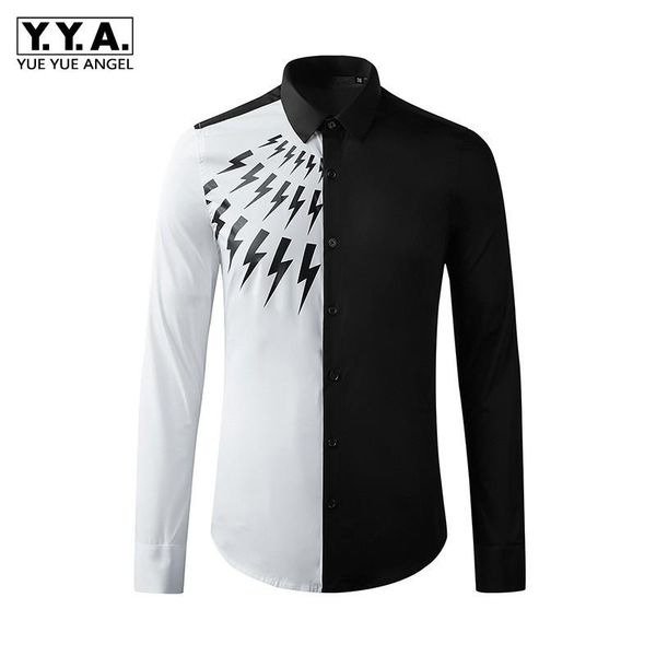 men's casual shirts mixed color shirt mens turn-down collar single-breasted print thunder pattern long-sleeve four seasons cotton fit, White;black
men's casual shirts mixed color shirt mens turn-down collar single-breasted print thunder pattern long-sleeve four seasons cotton fit, White;black