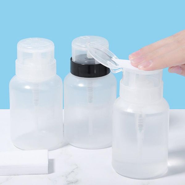 liquid soap dispenser 60/100/120/150/180/200ml push down empty pump for nail polish remover alcohol clear bottle storage
liquid soap dispenser 60/100/120/150/180/200ml push down empty pump for nail polish remover alcohol clear bottle storage
